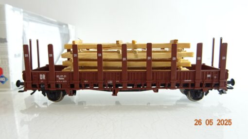 Piko H0 54475 Rungenwagen Ulm mit Ladung der DB in OVP PR8047