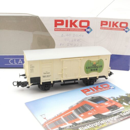 Piko H0 54723 gedeckter Güterwagen Liesinger Bier in OVP QR8100 – Bild 3