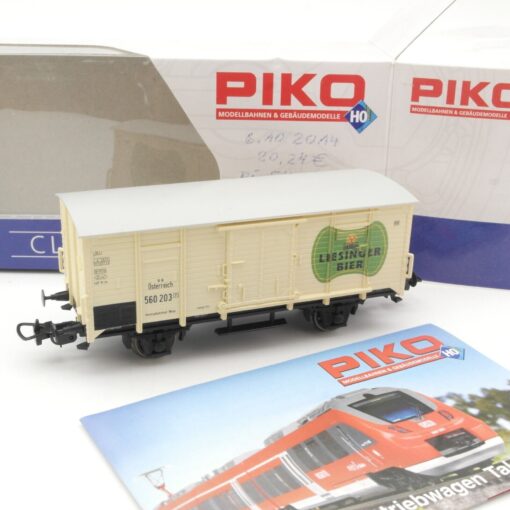 Piko H0 54723 gedeckter Güterwagen Liesinger Bier in OVP QR8100