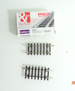 Piko H0 55207 Gerades Gleis 62mm 2Stück siehe Foto in OVP CK3192