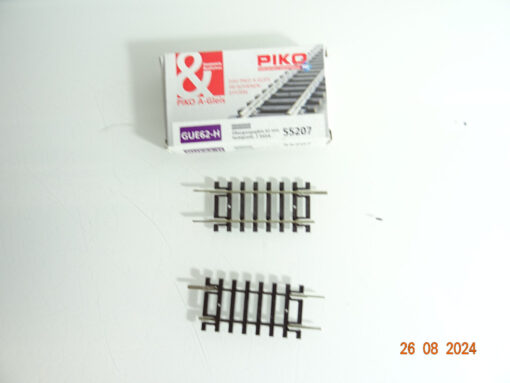 Piko H0 55207 Gerades Gleis 62mm 2Stück siehe Foto in OVP CK3192