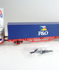 Piko H0 57706 Containertragwagen Lgs579 P&O der DB Cargo in OVP JD6472