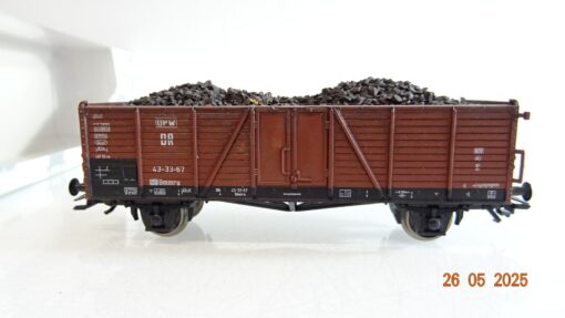 Piko H0 58091 offener Güterwagen beladen mit Braunkohle der DR in OVP PR8051 – Bild 3
