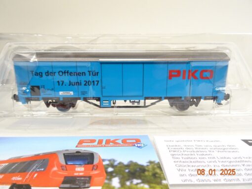 Piko H0 95895 gedeckter Güterwagen PIKO der DB in OVP PR5162 – Bild 3
