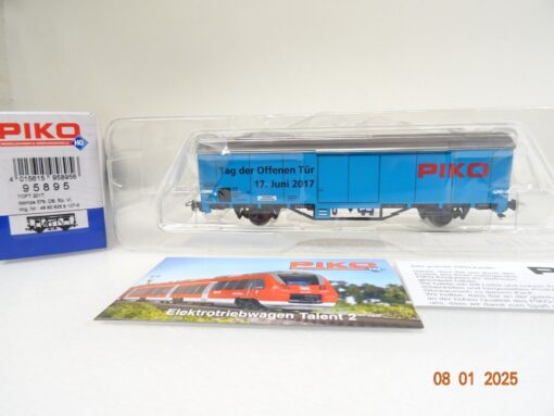 Piko H0 95895 gedeckter Güterwagen PIKO der DB in OVP PR5162