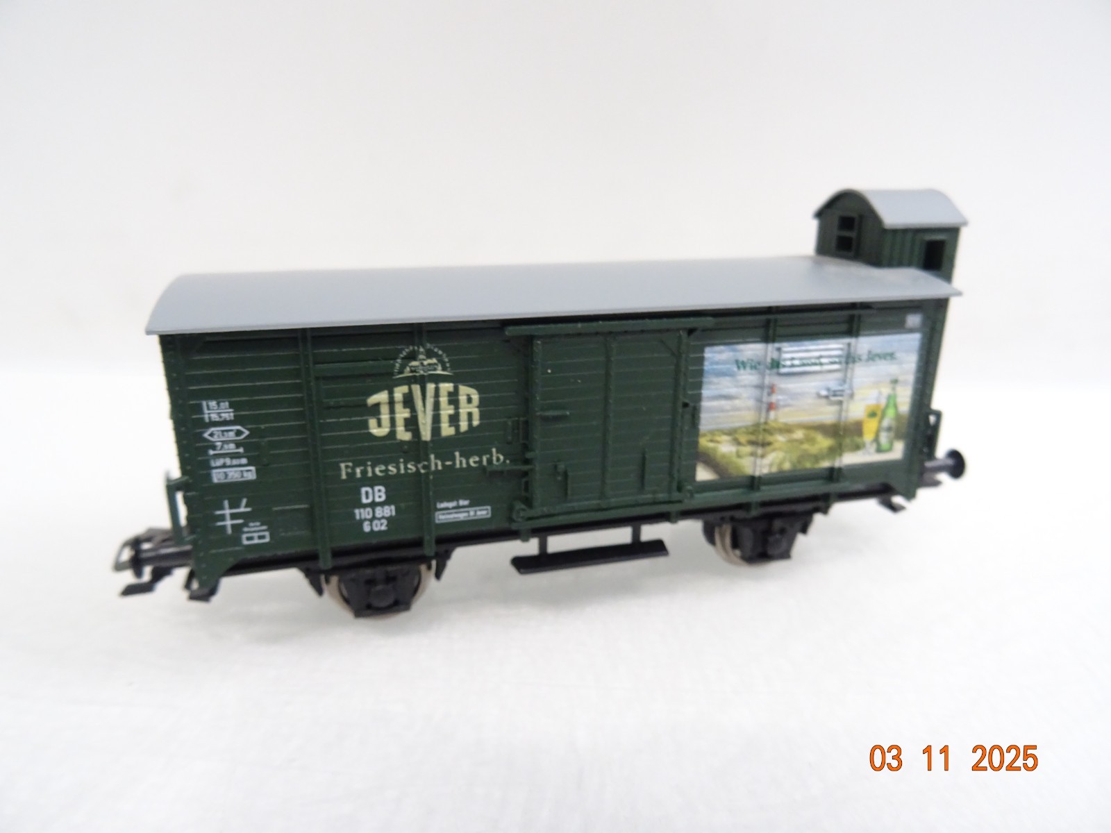 Piko H0 Güterwagen Jever 110 881 der DB RR4333 – Bild 3