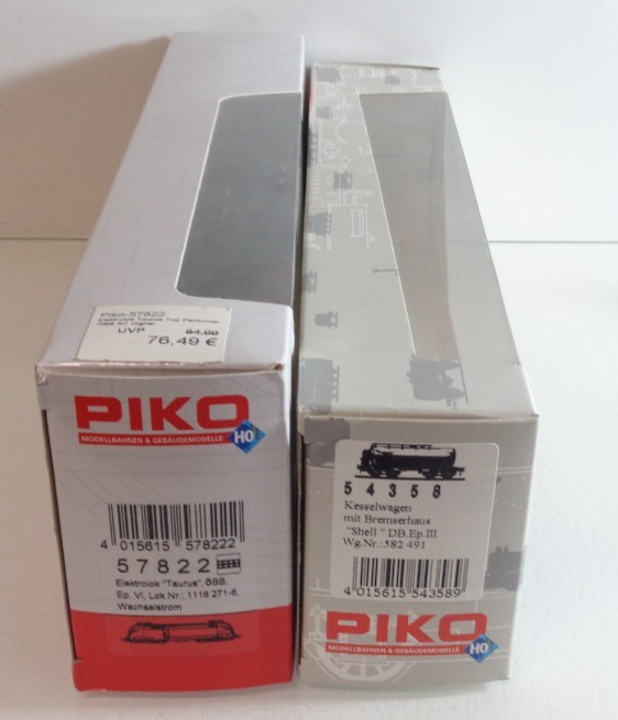 Piko H0 Leerverpackung 2 Stück siehe Foto PK1727