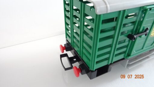 Playmobil 4121 Viehwaggon Waggon Steaming Mary Western siehe Foto in OVP CK9496 – Bild 4