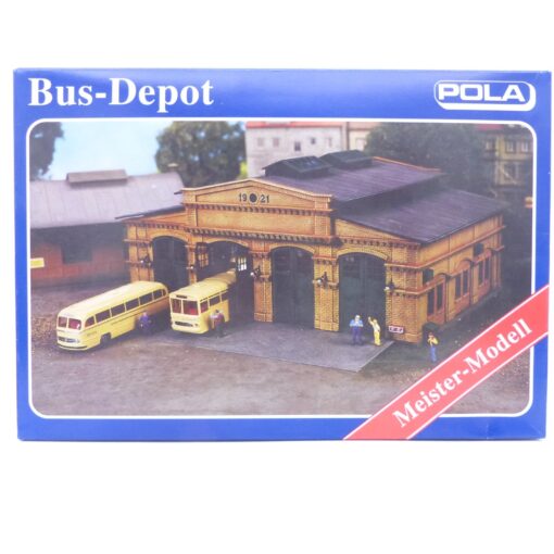Pola Bausatz H0 678 Bus-Depot recht selten in OVP EX6796