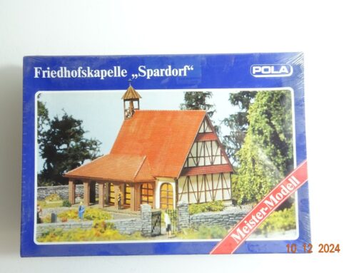 Pola H0 631 Friedhofskapelle Spardorf siehe Foto in OVP CK4762