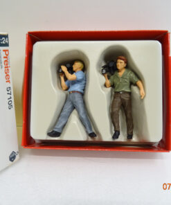 Preiser 1:24 57105 Figuren-Set 2tlg. Kameraleute in OVP LE6956