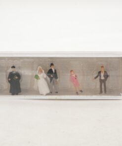 Preiser H0 10057 Brautpaar Trauzeugen evangelischer Geistlicher in OVP RG7489