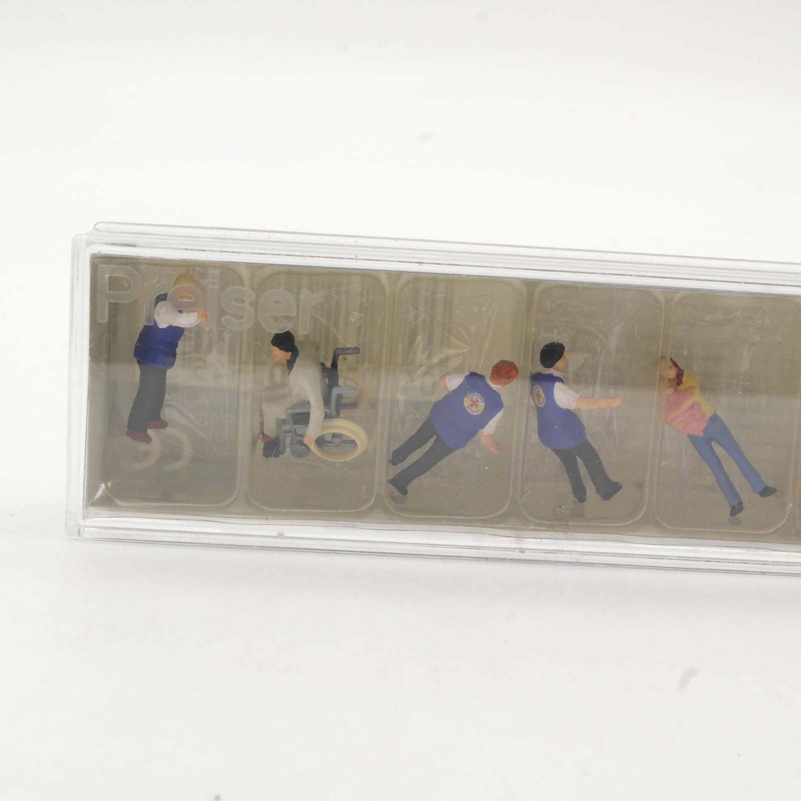 Preiser H0 10534 Bahnhofsmission Figuren in OVP RR5571 – Bild 3