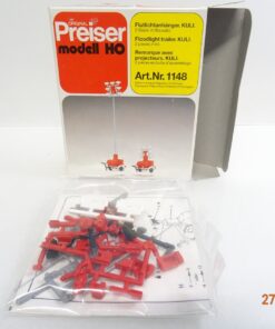 Preiser H0 Bausatz 1148 Flutlichtanhänger KULI 2 Stück in OVP RR1326