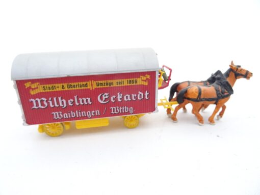 Preiser H0 Möbelwagen Gespann Wilhelm Eckard RR1944 o. – Bild 3