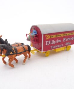 Preiser H0 Möbelwagen Gespann Wilhelm Eckard RR1944 o.