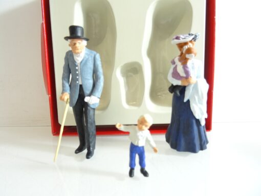 Preiser Spur G 45066 Alter Herr und Dame mit Kindern in OVP RR1964
