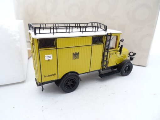 Premium ClassiXXs 010749 1:43 Bergmann Elektrowagen der Reichspost in OVP RR1436 – Bild 3