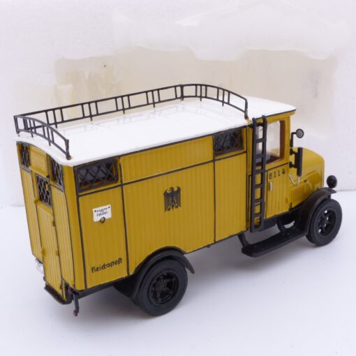 PremiumClassiXXs 1:43 Nr.: 010749 Bergmann Elektrowagen Reichspost in EVP EX2306 – Bild 3
