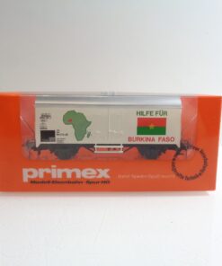 Primex H0 4593 Kühlwagen Hilfe für Burkina Faso in OVP F688