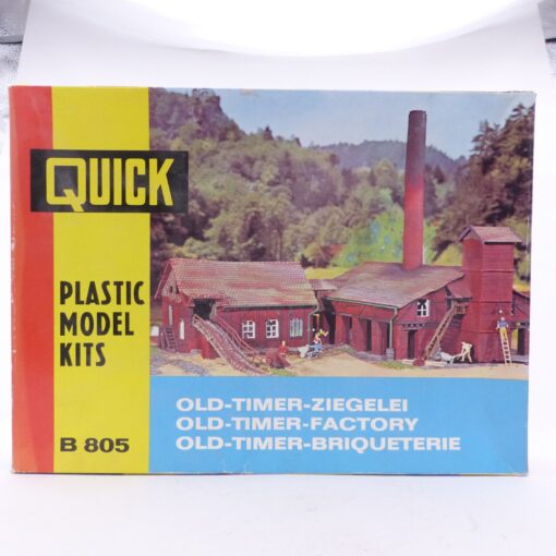Quick Bausatz H0 B805 Old Timer Ziegelei sehr selten in OVP EX6112
