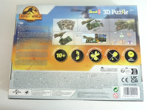 Revell 00241 3D Puzzle Jurassic World Park T. Rex neuwertig in OVP QR5481 – Bild 4