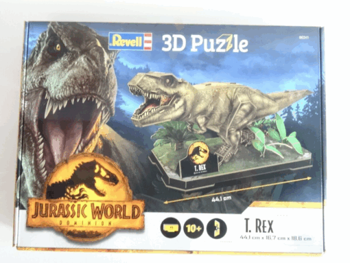 Revell 00241 3D Puzzle Jurassic World Park T. Rex neuwertig in OVP QR5481