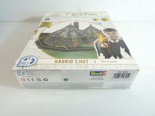 Revell 00305 3D Puzzle Harry Potter Hagrids Hütte neuwertig in OVP QR5463 – Bild 3