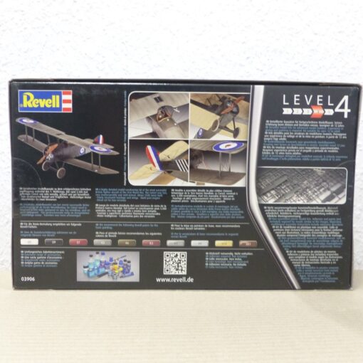 Revell 1:48 Bausatz-Nr.: 03906 Sopwith F.1 Camel Doppeldecker, in OVP EX2716 – Bild 3