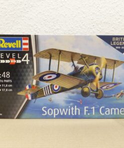 Revell 1:48 Bausatz-Nr.: 03906 Sopwith F.1 Camel Doppeldecker, in OVP EX2716
