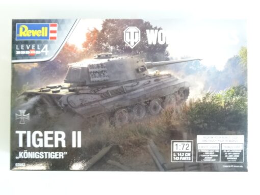 Revell 1:72 Bausatz 03503 T-34 World of Tanks Tiger II neuwertig in OVP QR5431