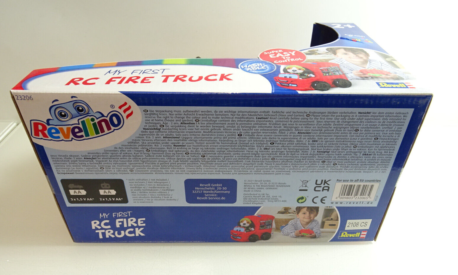 Revell 23206 Revellino My first RC Truck Feuerwehr RC Auto ab 2 J. in OVP AR8153 – Bild 6