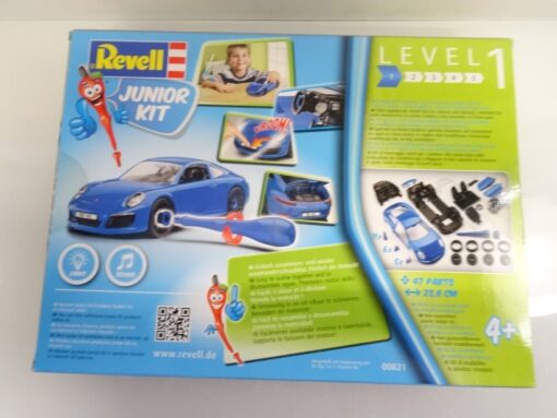 Revell Junior Kit 1:20 00821 Porsche 911 Carrera S Bausatz in OVP QR4698 – Bild 3