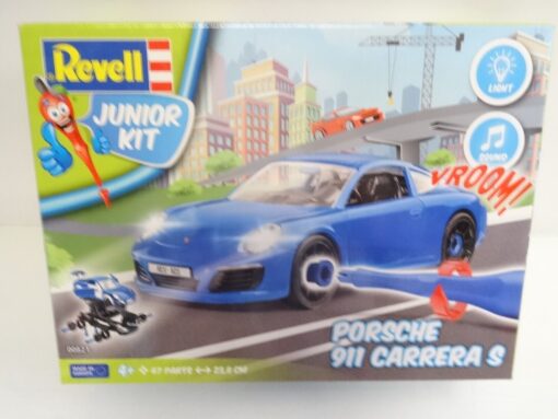 Revell Junior Kit 1:20 00821 Porsche 911 Carrera S Bausatz in OVP QR4698