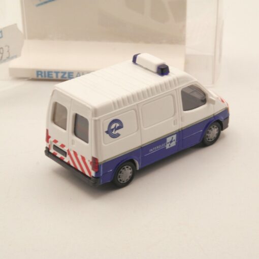 Rietze 1:87 50693 Ford Transit "Interelec" neuwertig in OVP ER9210 – Bild 3