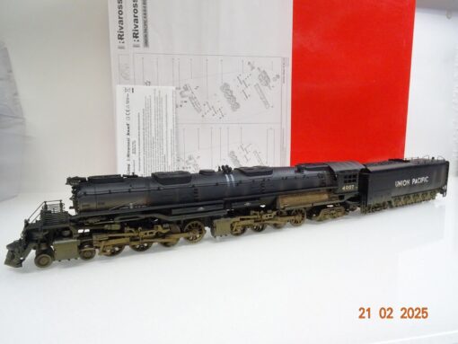 Rivarossi H0 HR2098 Dampflok Big Boy Weathered Union Pacific Digital OVP LE8804