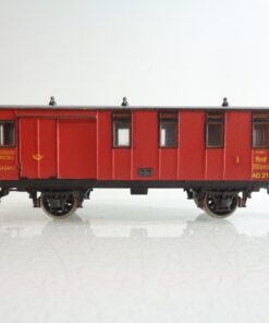 Rivarossi H0 Personenwagen 1.Kl. mit Postabt. der Ferro Nord Milano BH1000 o.