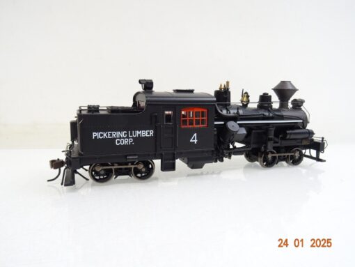 Rivarossi H0 R5476 US Dampflok 4"-2 Pickering Lumber Company in OVP LE8566 – Bild 4