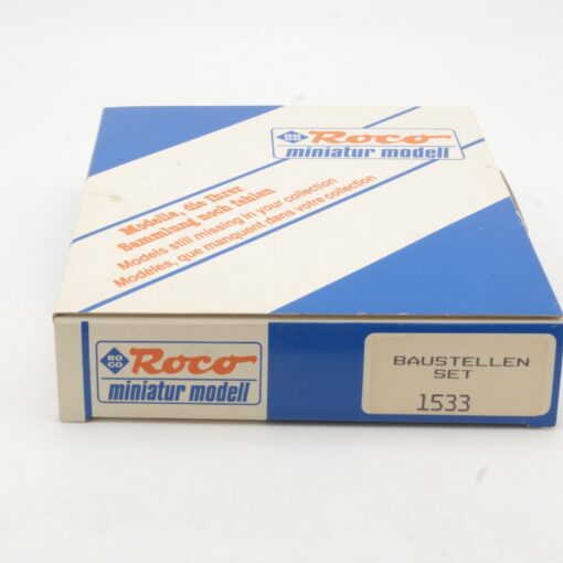 Roco 1:87 1533 Baustellen Set Schwarzbau ohne LKW, siehe Foto in OVP RR438 – Bild 5