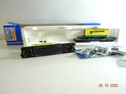 Roco H0 1902 Huckepack-Wippenwagen Schenker der DB in OVP RR3807 – Bild 4
