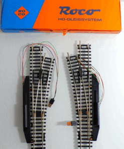 Roco H0 42302 Weichenpaar mit Antrieb siehe Foto in OVP PK2238