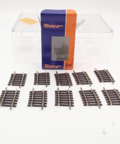 Roco H0 42408 gebogenes Gleis R2 1/4 10 Stück in OVP QR4535