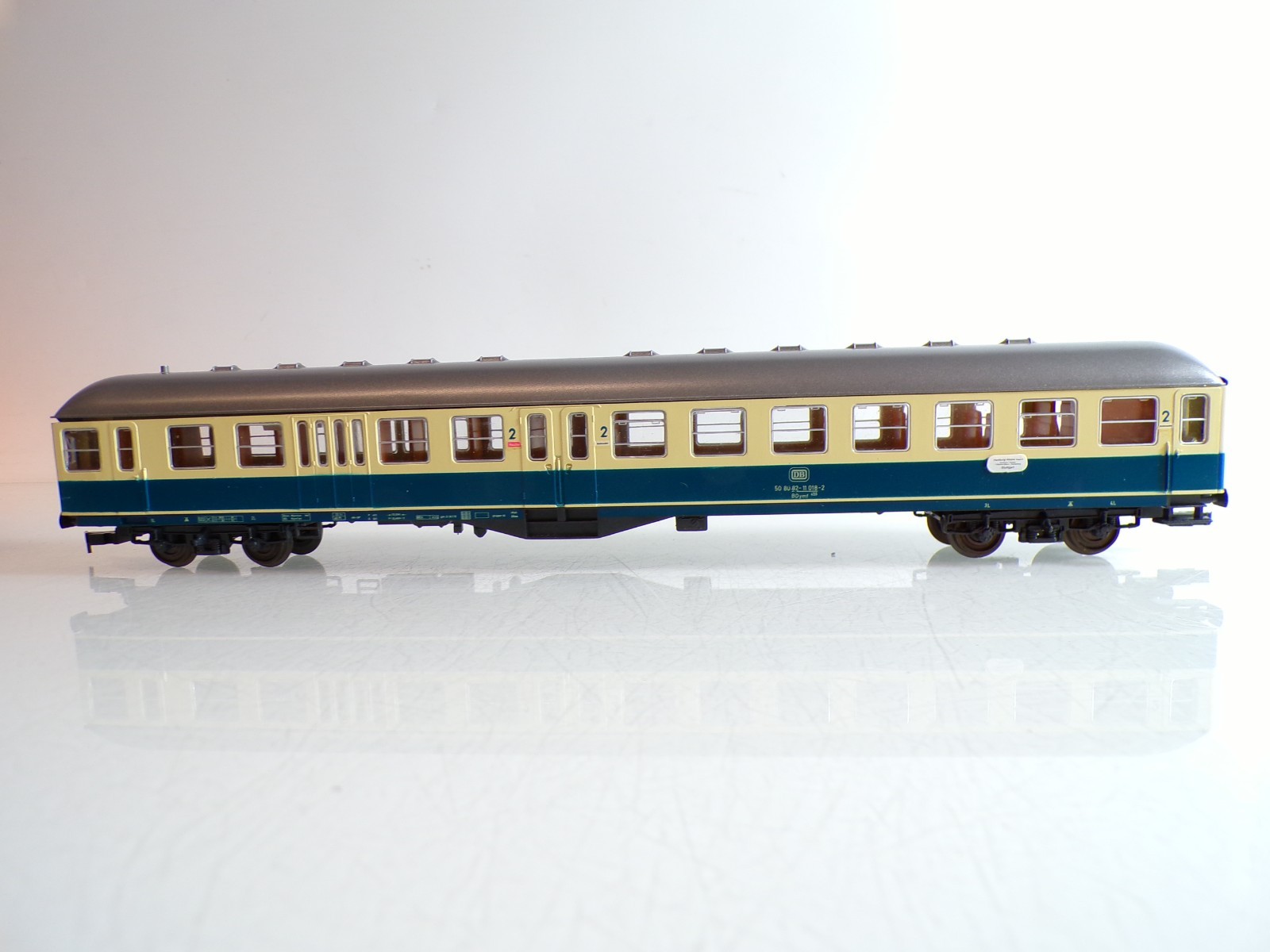 Roco H0 4281 Steuerwagen Mitteleinstieg 2. Kl./Gepäckabt. DB in OVP BH1258 – Bild 3