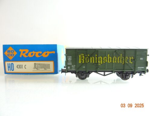 Roco H0 4301C Bierwagen Königsbacher der DB in OVP BH115