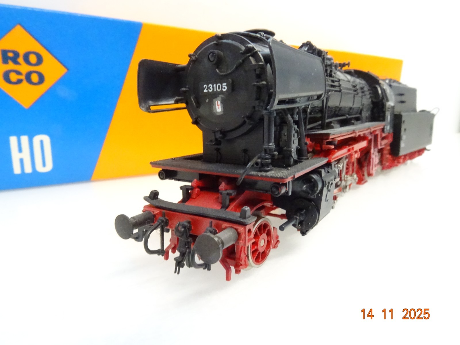 Roco H0 43249 Dampflok BR 23 105 der DB in OVP JL4497 – Bild 3