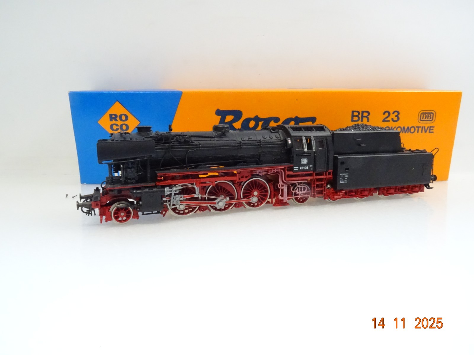 Roco H0 43249 Dampflok BR 23 105 der DB in OVP JL4497
