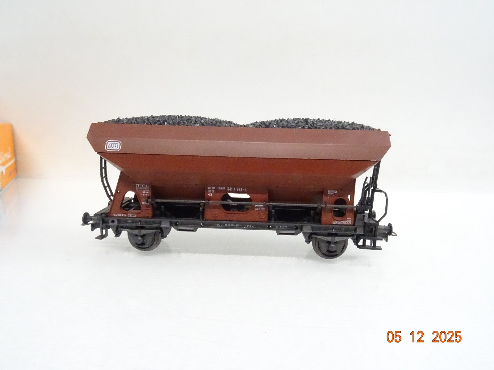 Roco H0 4335A Seitenentladewagen der DB in OVP BH1683 – Bild 3