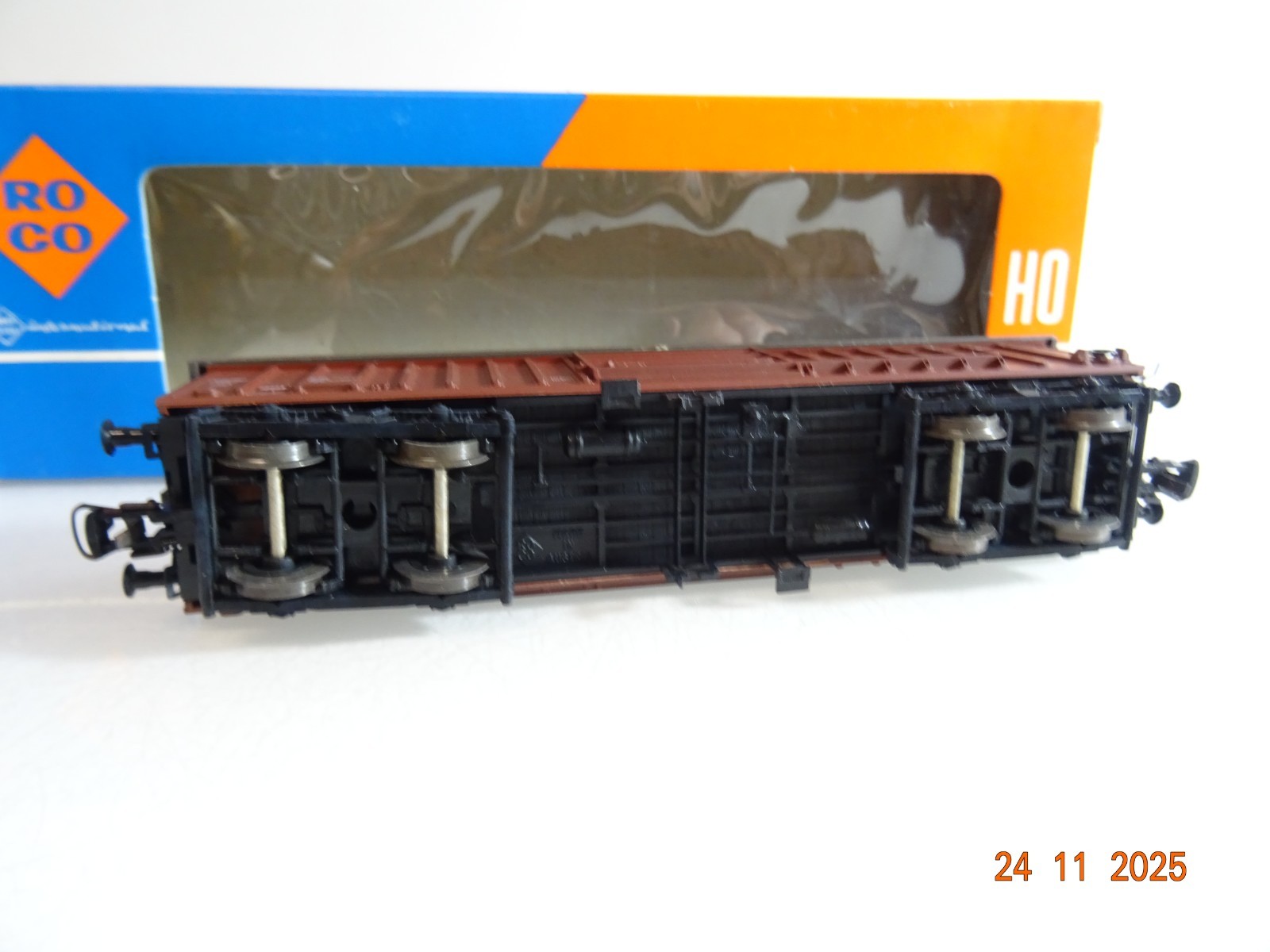 Roco H0 4358 Schwenkdachwagen der DB in OVP RR4786 – Bild 4