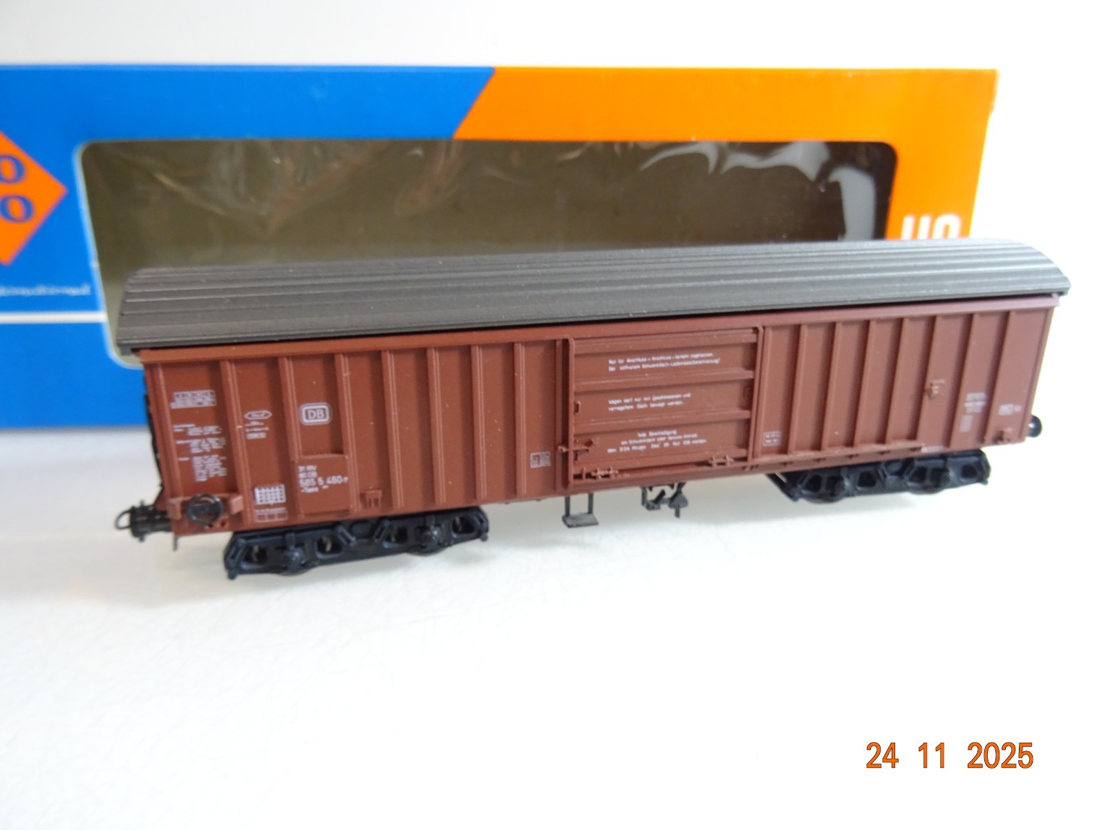 Roco H0 4358 Schwenkdachwagen der DB in OVP RR4786