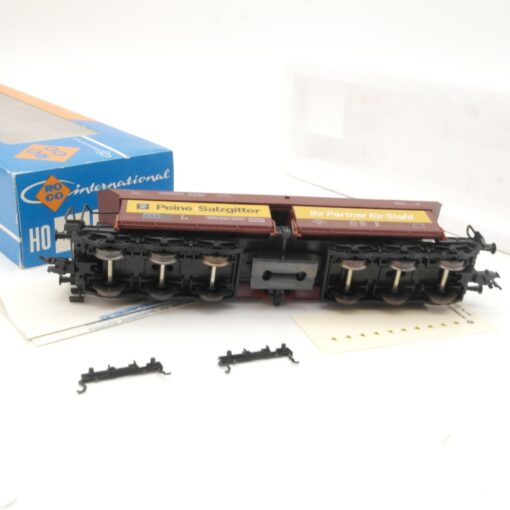 Roco H0 4370 Selbstentladewagen Peine Salzgitter der DB in OVP RR682 – Bild 4
